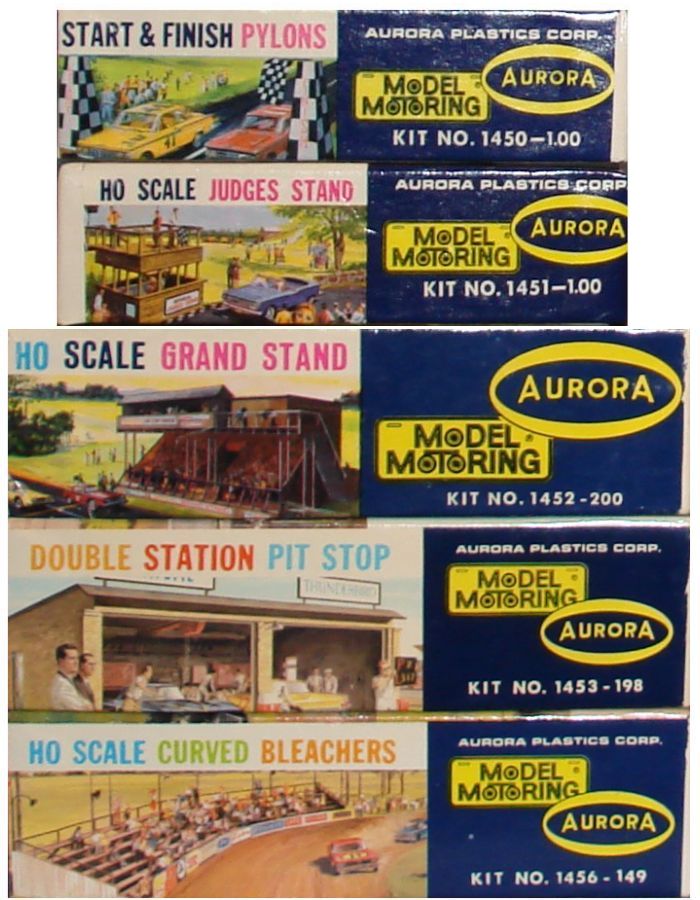 Aurora Model Motoring HO Model Kits, Structures &amp; Buildings