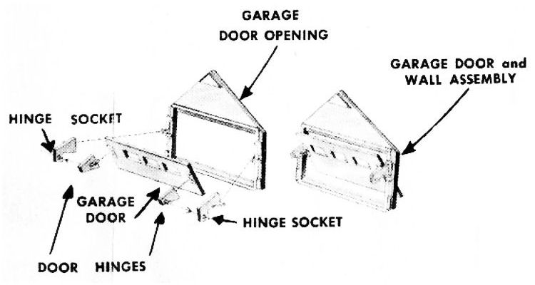 Figure #1 Ranch House Front Rear Walls Right Partial Wall Patio Floor Windows