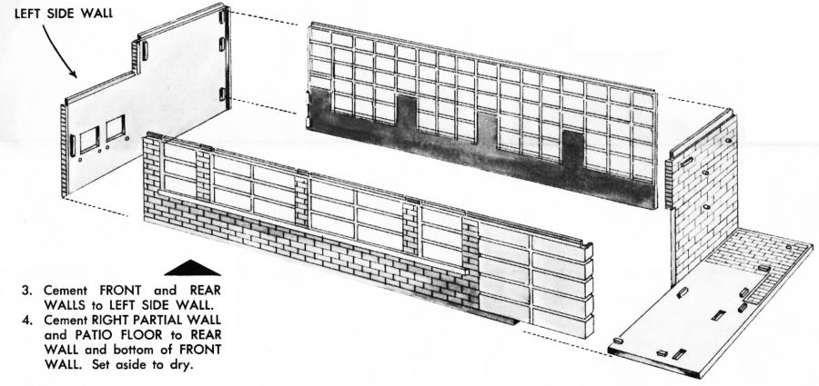 Figure #2 School House Front Rear Left Partial Side Walls
