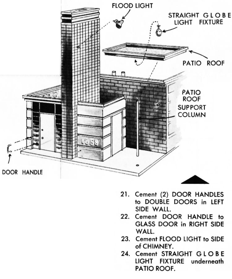 Figure #5 School House Front Skylight Window Glass Side Door Rear Roof