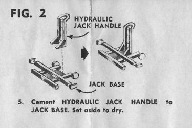 Figure #2 Hydraulic Jack Handle Base