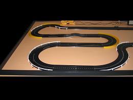 Riverside International Slotcar Raceway Long Course Backfield