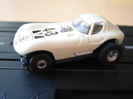 Aurora Model Motoring White Cheetah TJet Slot Car