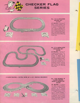 Atlas 1963 Slot Car Flyer Page Two