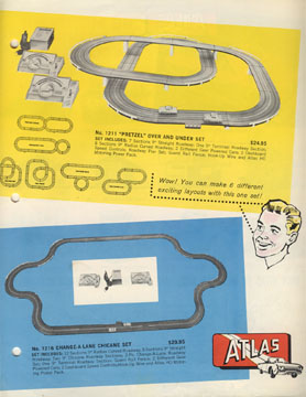 Atlas 1963 Slot Car Flyer Page Three