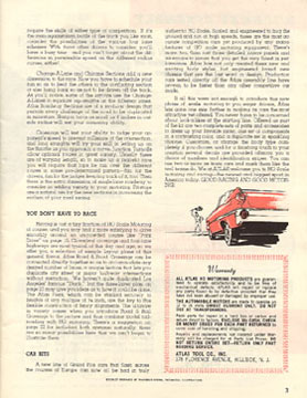 Atlas 1964 Slot Car Layout Manual Page Three