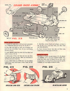 Atlas 1964 Slot Car Layout Manual Page Nine