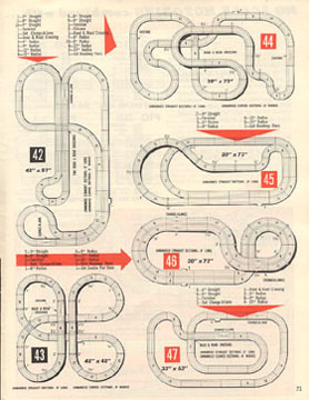 Atlas 1964 Slot Car Layout Manual Page Twenty One