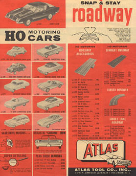 Atlas 1964 Slot Car Layout Manual Page Twenty Four