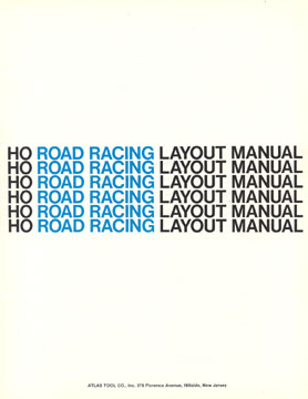 Atlas 1970 Slot Car Layout Manual Page Three