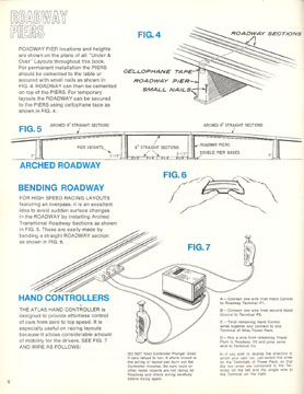 Atlas 1970 Slot Car Layout Manual Page Six