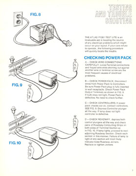 Atlas 1970 Slot Car Layout Manual Page Seven