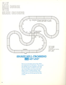 Atlas 1970 Slot Car Layout Manual Page Eighteen