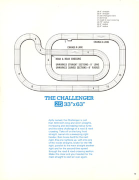 Atlas 1970 Slot Car Layout Manual Page Nineteen