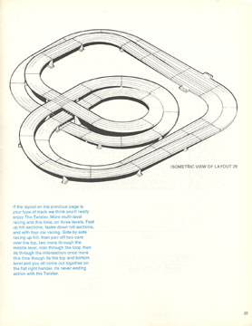 Atlas 1970 Slot Car Layout Manual Page Twenty Five