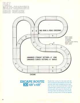 Atlas 1970 Slot Car Layout Manual Page Twenty Six