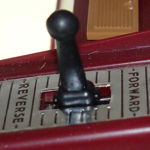 Atlas HO Scale Slot Car Dashboard Speed Control Black Forward Reverse Lever