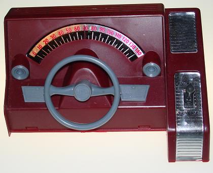 Atlas HO Scale Slot Car Dashboard Speed Control Front Panel