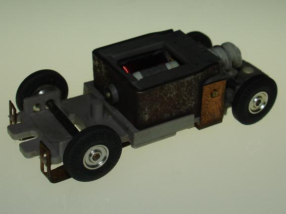 Atlas HO Scale Grey Version I Chassis Motor View