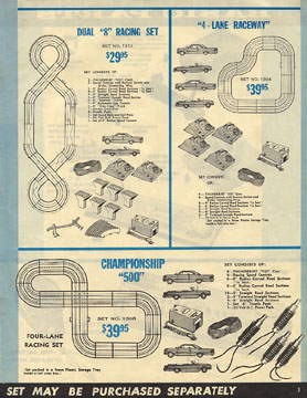 1963 Aurora Model Motoring Thunderjet 500 Service Manual Page 03