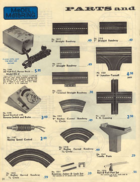 1963 Aurora Model Motoring Thunderjet 500 Service Manual Page 24