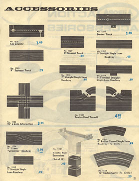 1963 Aurora Model Motoring Thunderjet 500 Service Manual Page 25