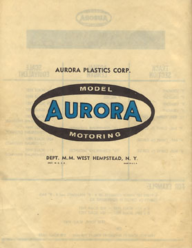 1963 Aurora Model Motoring Thunderjet 500 Service Manual Page 32