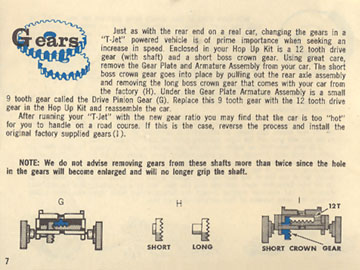 1964 Aurora Model Motoring Thunderjet 500 Hop Up Hints Page 07