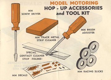 1962 Aurora Model Motoring Vibrator Slot Car Hop Up Hints Page 03