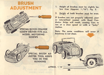 1962 Aurora Model Motoring Vibrator Slot Car Hop Up Hints Page 05