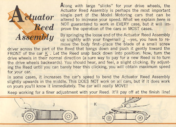 1962 Aurora Model Motoring Vibrator Slot Car Hop Up Hints Page 09