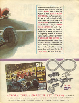 1964 Aurora Super Model Motoring Thunderjet 500 Flyer Page 03