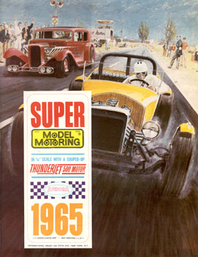 1965 Aurora Super Model Motoring Thunderjet 500 Flyer Page 01