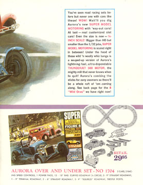 1965 Aurora Super Model Motoring Thunderjet 500 Flyer Page 03