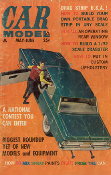 Car Model May June 1963 Vintage Slot Car Racing Magazine