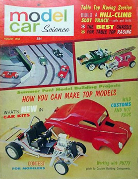 Model Car Science August 1963