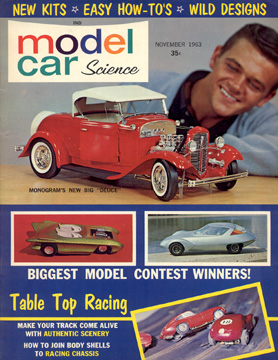 Model Car Science November 1963