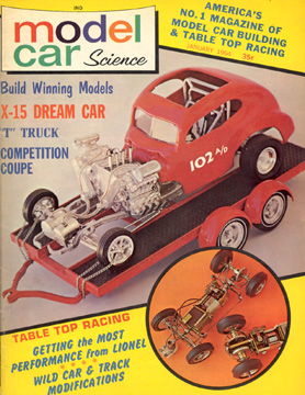Model Car Science January 1964