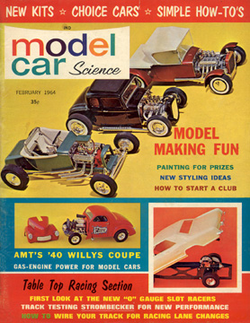 Model Car Science February 1964