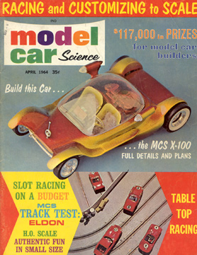 Model Car Science April 1964