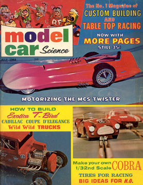 Model Car Science July 1964