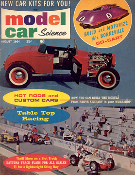 Model Car Science August 1964
