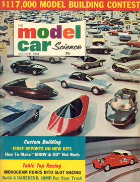 Model Car Science October 1964