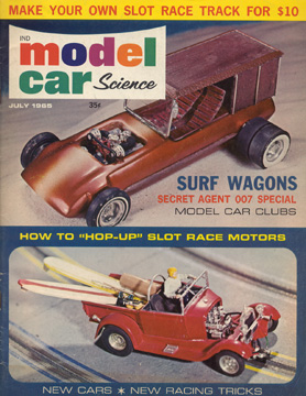 Model Car Science July 1965