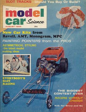 Model Car Science August 1965