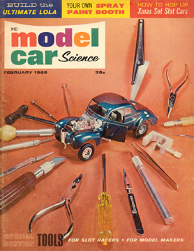 Model Car Science February 1966