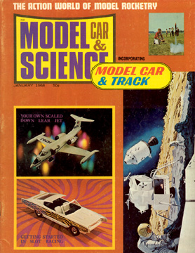 Model Car Science January 1968