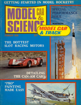 Model Car Science February 1968