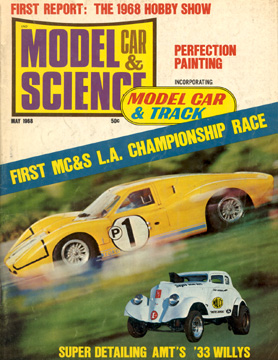 Model Car Science May 1968