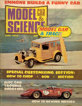 Model Car Science June 1968